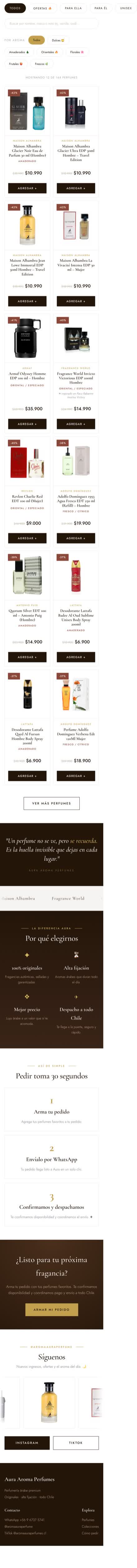 Sitio de Aura Aroma